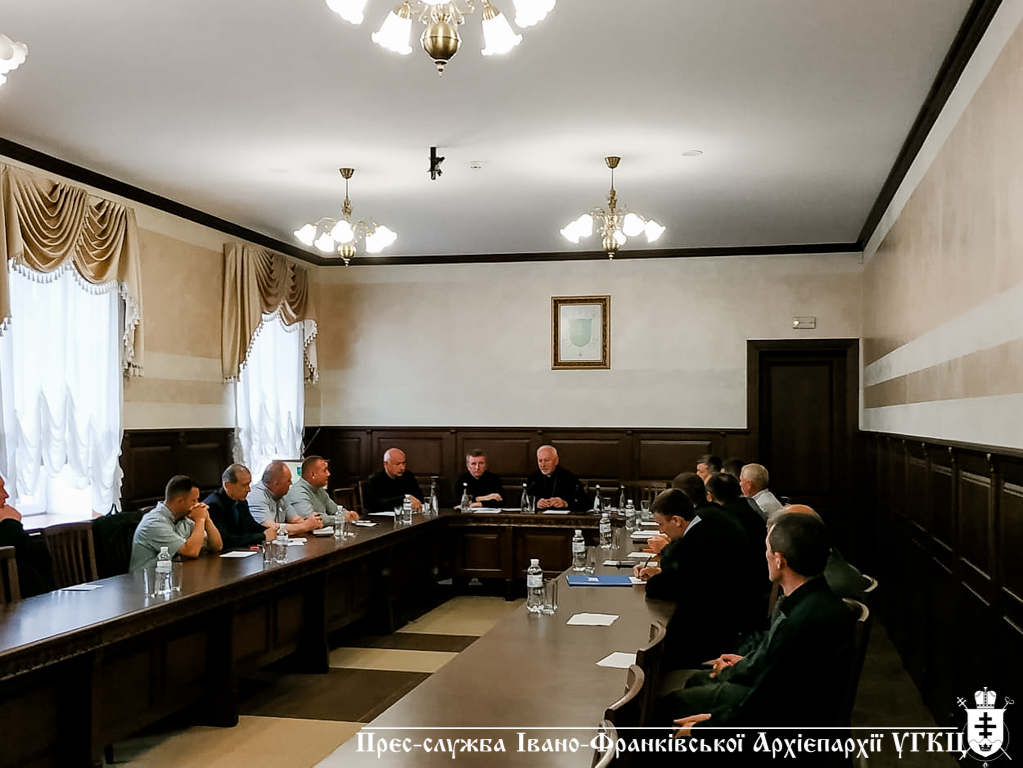 В Архієпархіальному управлінні відбулися збори Єзупільського протопресвітеріату