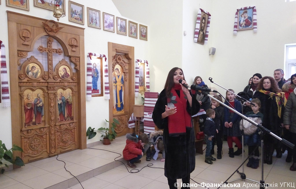 Світлана Весна В храмі Зіслання Святого Духа