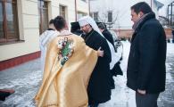 Патріарх Святослав на парафії Кирила і Методія в Івано-Франківську